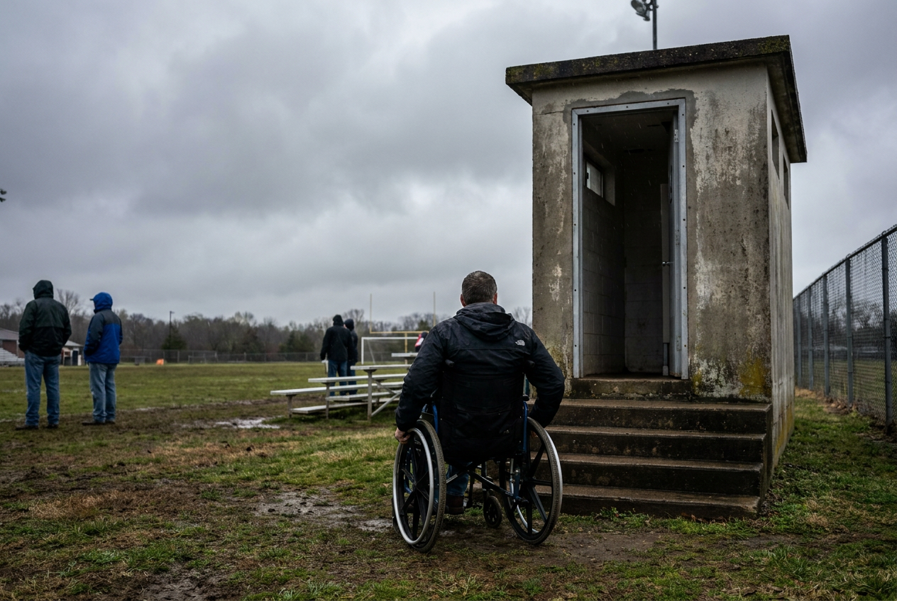 Toilette wird zur Hürde