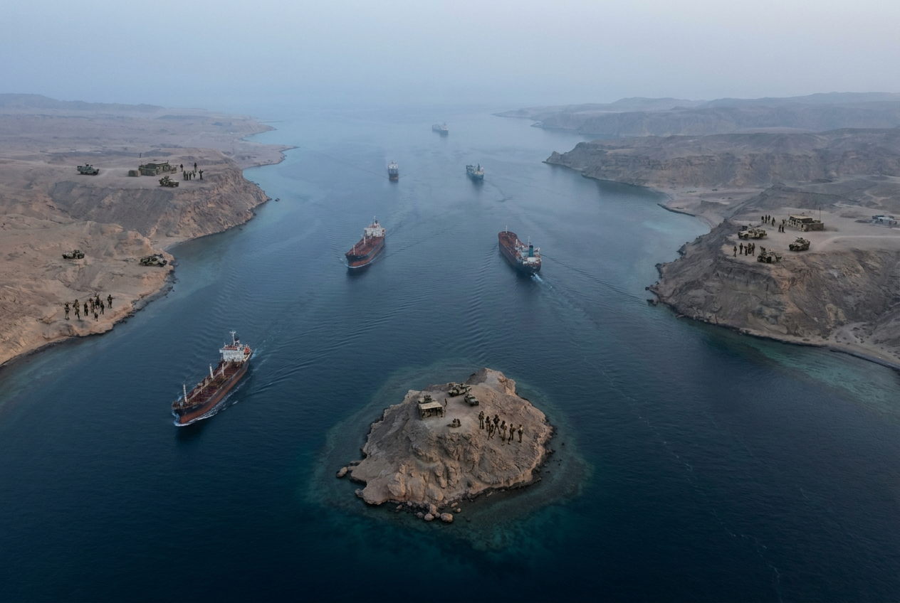 Huthi sichern Insel-Passage