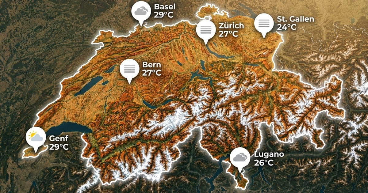 Schweiz: oft freundlich und mild