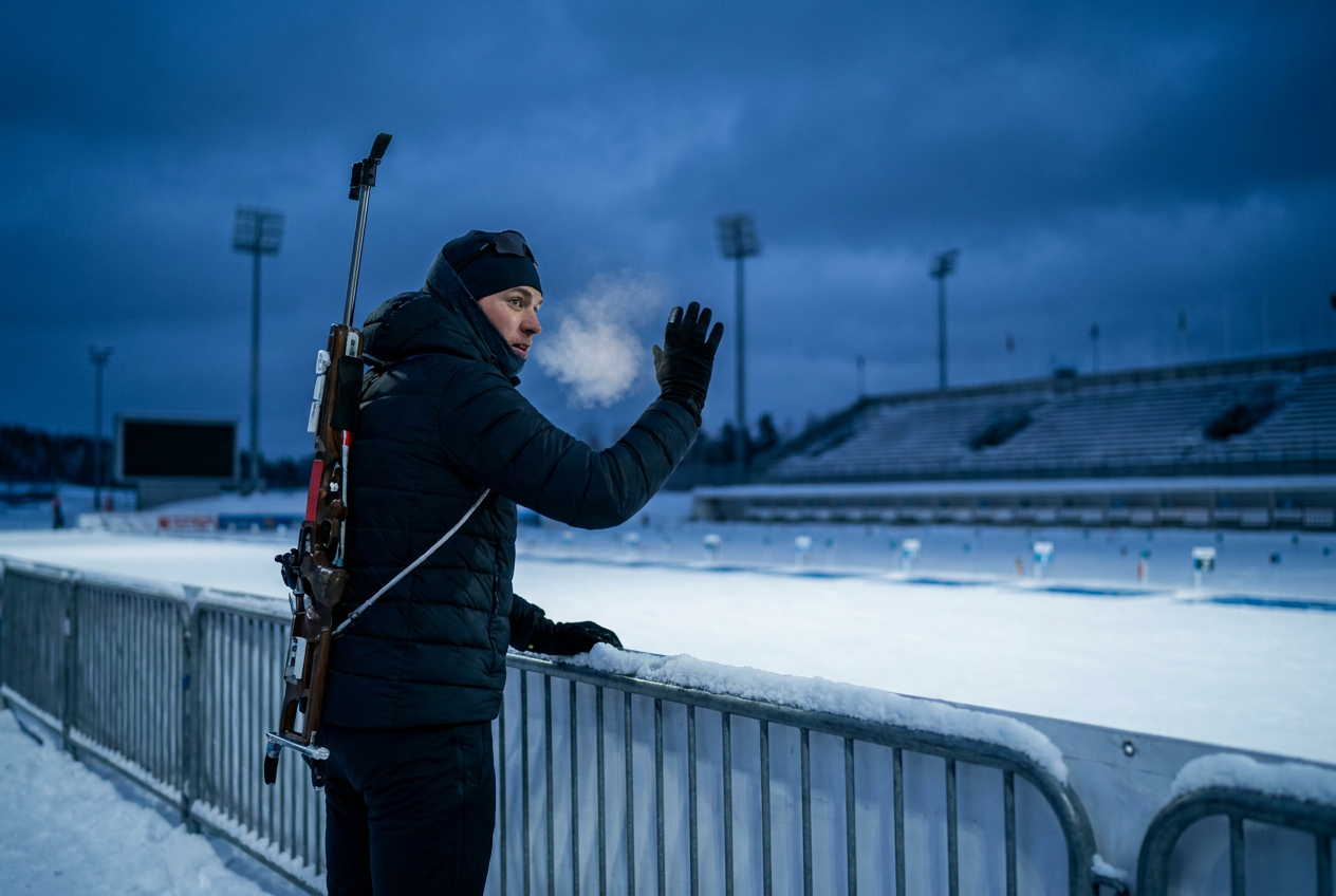 Biathlon-Star sagt leise Servus