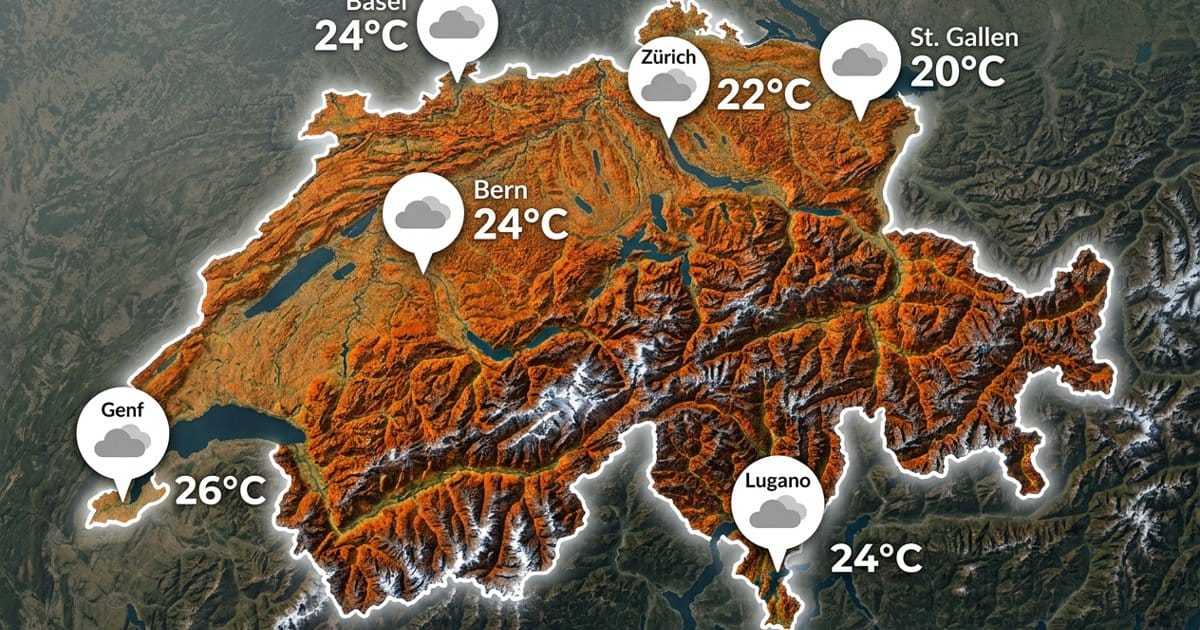 Bedeckt, meist trocken in CH
