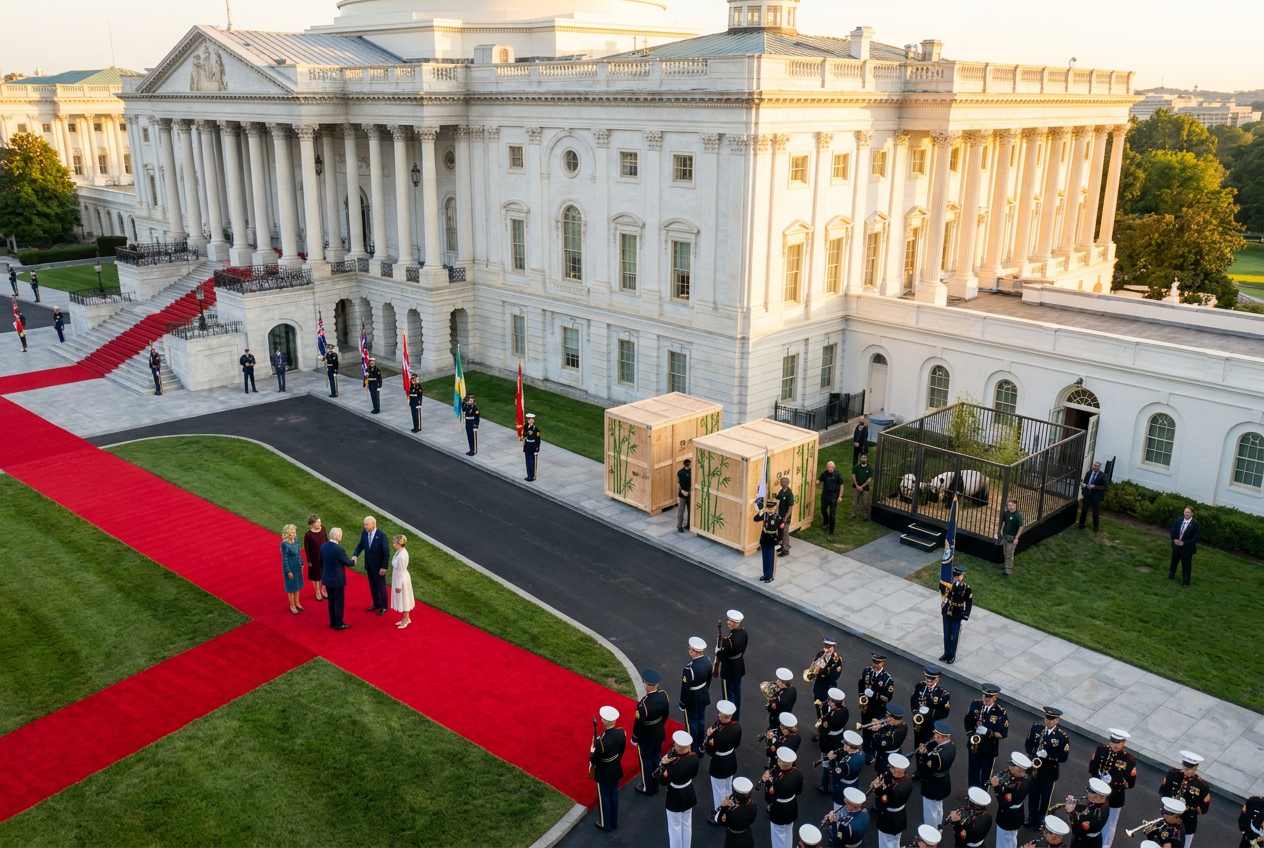 Trump rollt Xi den Teppich aus