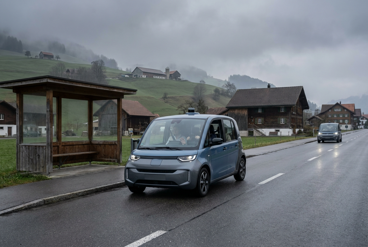 Schweizer Robotaxi startet
