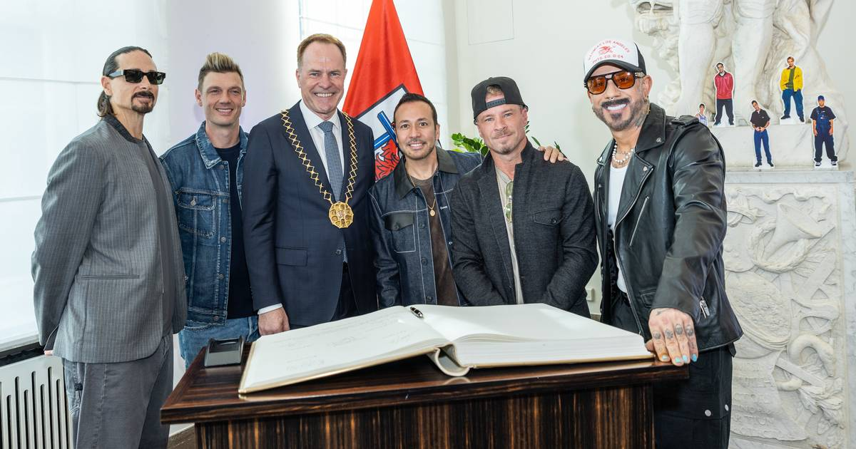 Backstreet Boys im Goldenen Buch