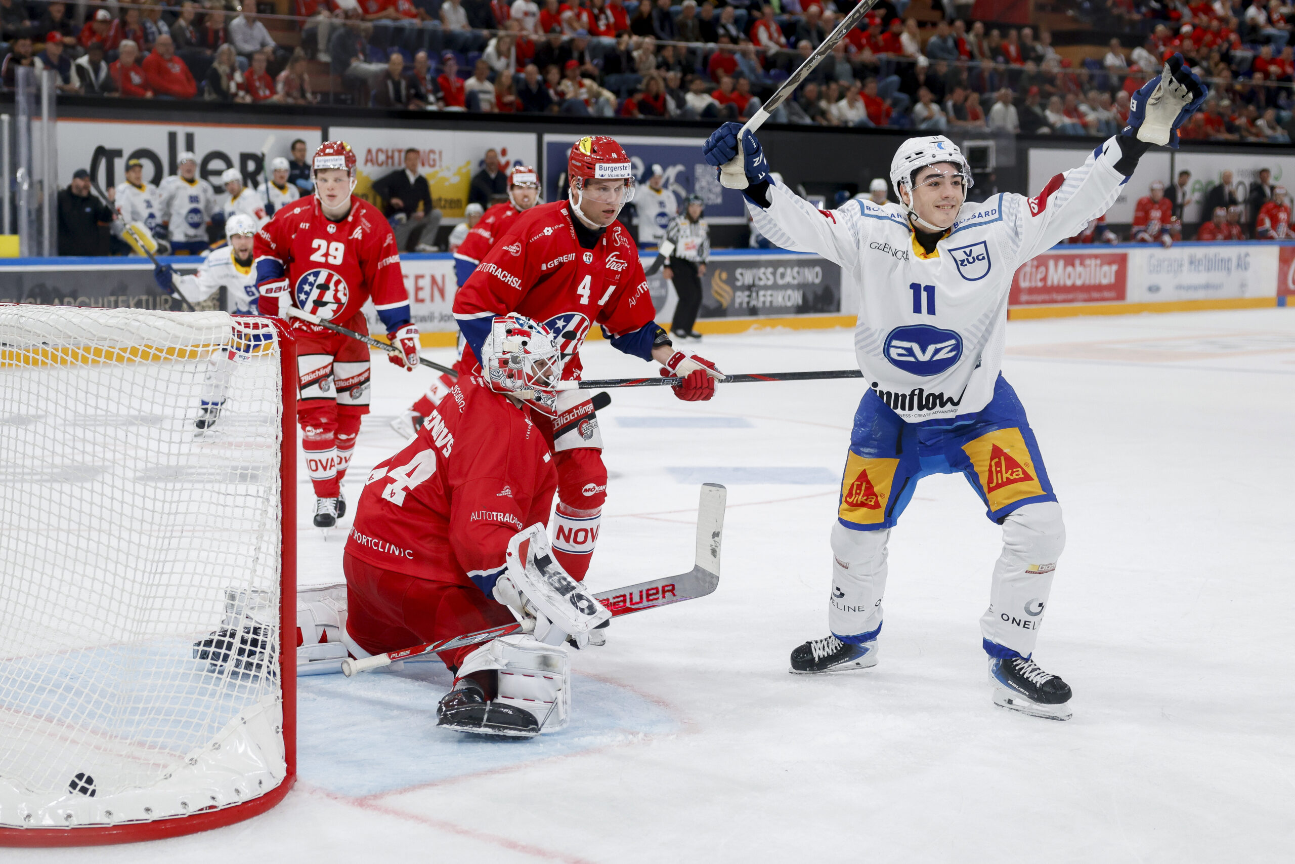 Lakers gehen gegen Zug baden