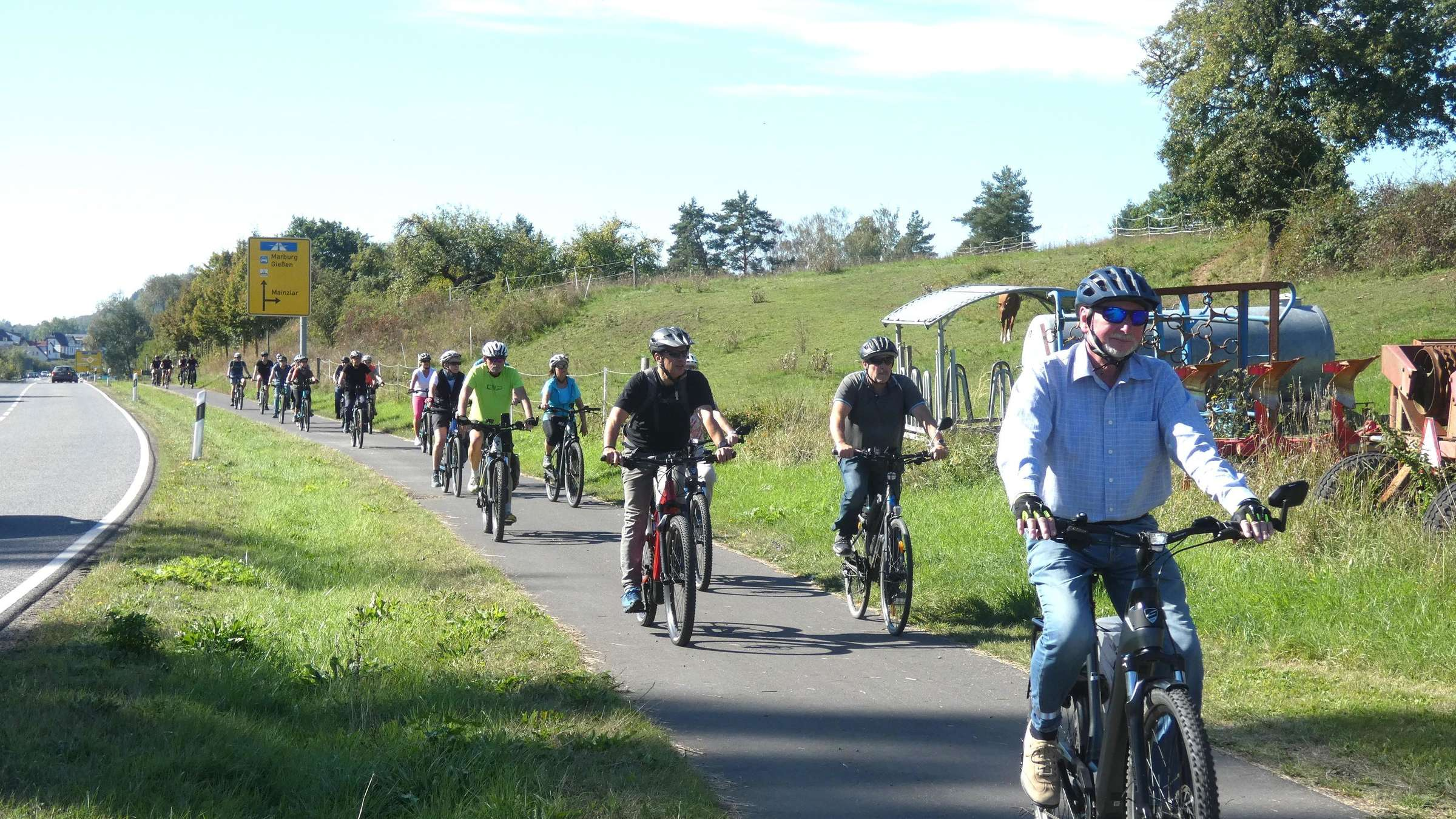 52 Radler auf Bürgermeister-Tour